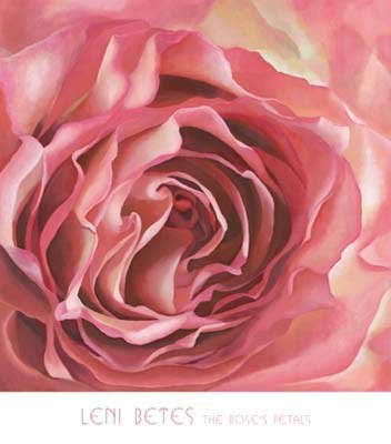 The Rose's Petals by Leni Betes - 30 X 34 Inches (Art Print